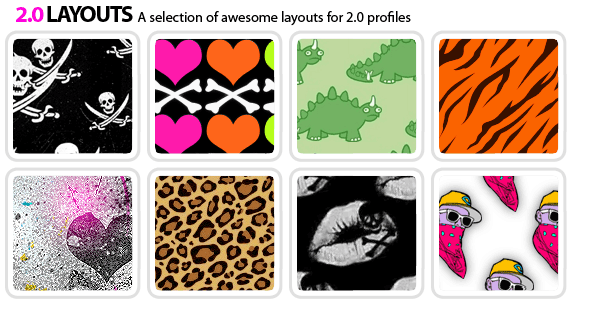 MySpace 2.0 Layouts
