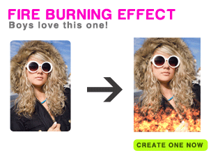 Fire Photo Effect