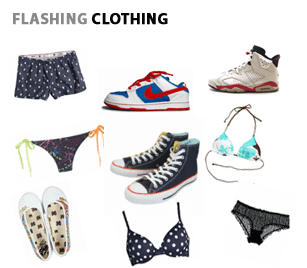 Flashing Clothing