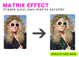 Matrix Photo Effect